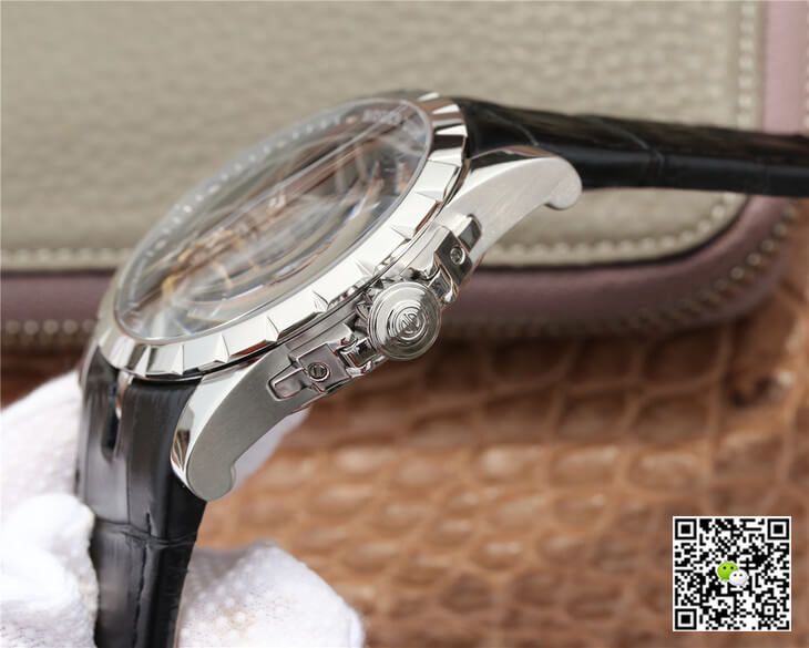 Replica Roger Dubuis Excalibur RDDBEX0260 1:1 Best Edition JB Factory Skeleton Tourbillon Dial