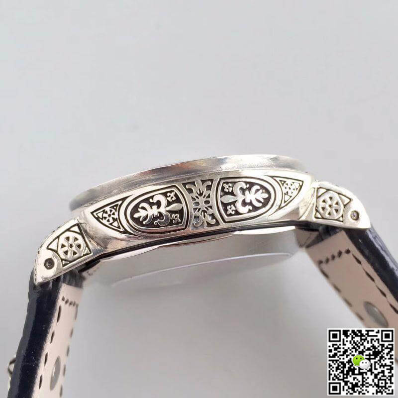 Pa*e*a1 Replica Radiomir 1940 PAM572 XF Factory 1:1 Best Edition Swiss ETA P1000 Black Leather Strap