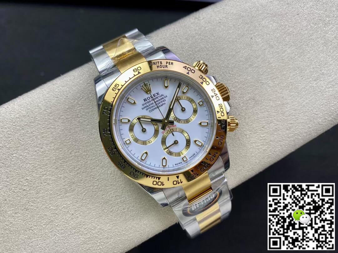 Replica R01ex Daytona M116503-0001 1:1 Best Edition BT Factory White Dial