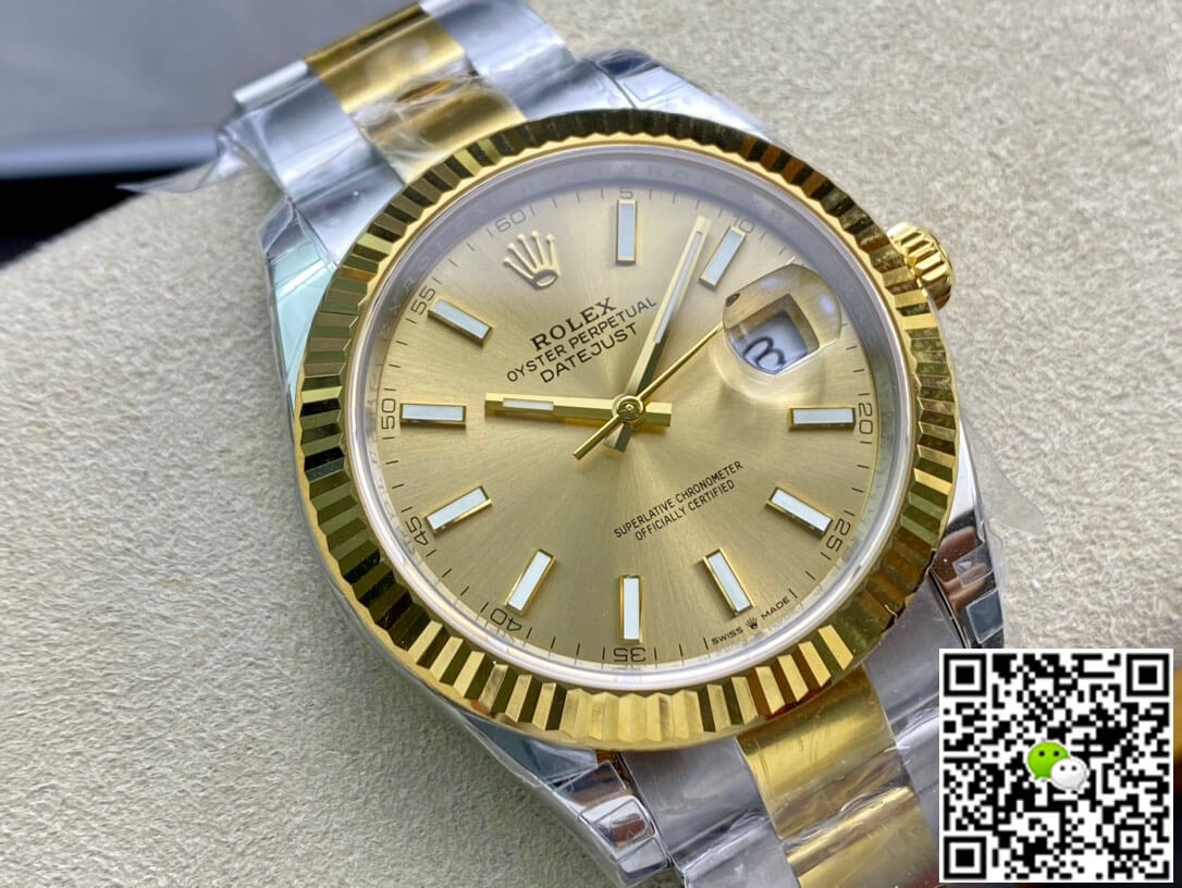 Replica R01ex Datejust M126333-0009 1:1 Best Edition VS Factory Yellow Gold