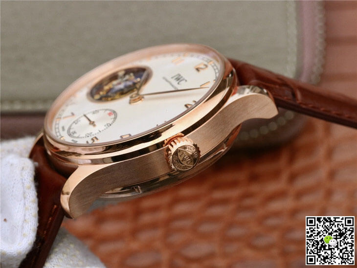 Replica IWC Portuguese Tourbillon IW546302 1:1 Best Edition ZF Factory Silver Dial