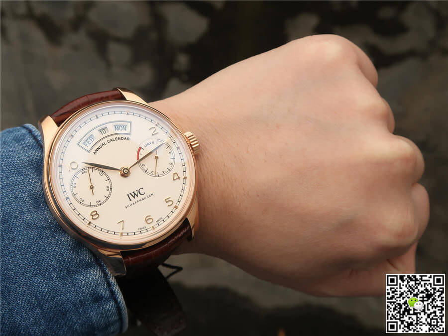 Replica IWC Portugieser IW503504 1:1 Best Edition ZF Factory White Dial