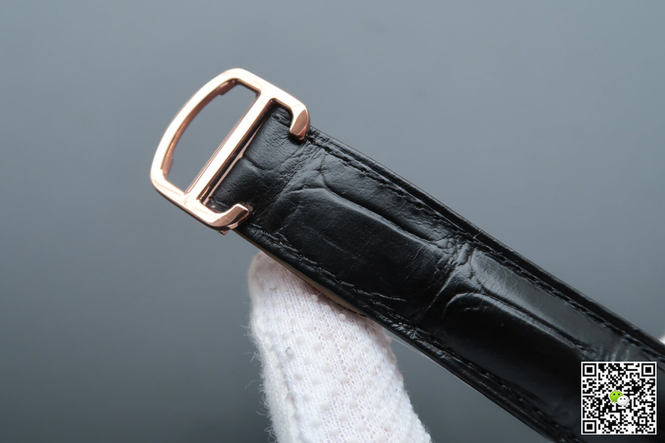 Replica Drive De Ca*t1er WGNM0003 1:1 Best Edition V6 Factory Rose Gold Silver Dial