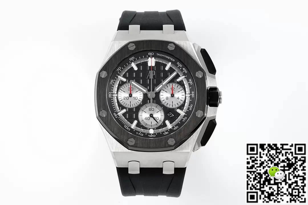 Replica Audemars P1g*et Royal Oak Offshore 26420SO.OO.A002CA.01 1:1 Best Edition APF Factory Black Dial
