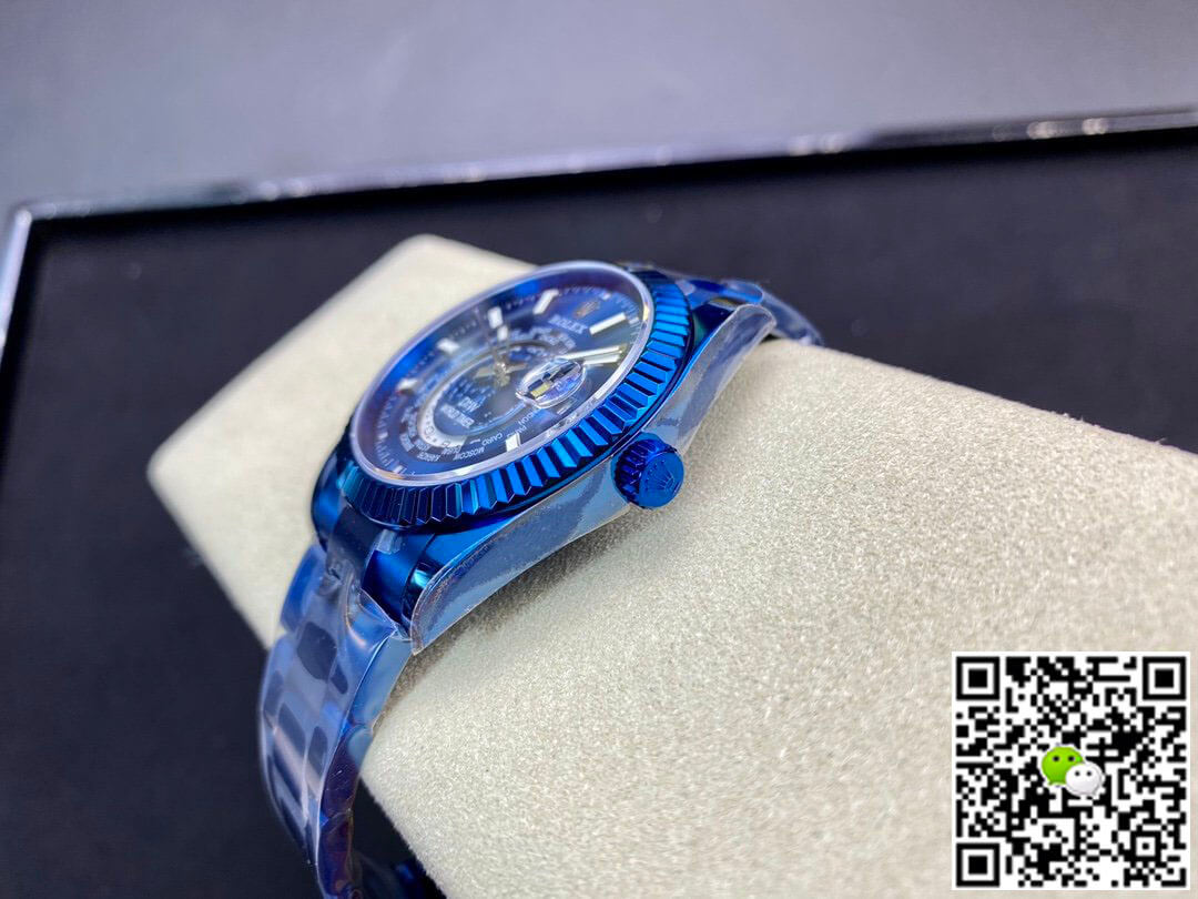 Replica R01ex Sky Dweller 40MM 1:1 Best Edition WWF Factory DIW Blue Dial
