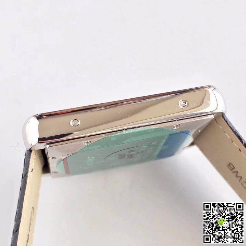 Ca*t1er Replica Tank Solo W5200027 ZF Factory 1:1 Best Edition Mechanical Watches Swiss ETA9015 Black Leather Strap