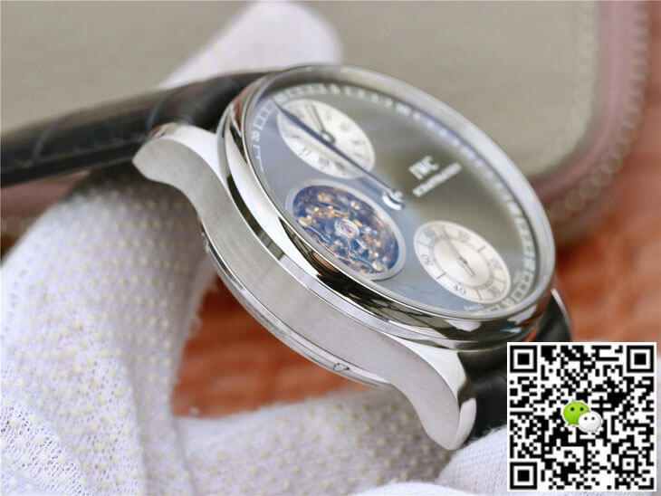 Replica IWC Portuguese IW544603 ZF Factory 1:1 Best Edition Tourbillon Grey Dial