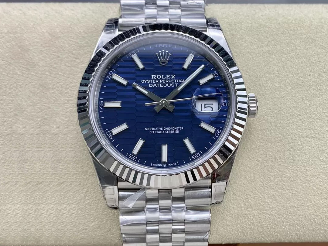 Replica R01ex Datejust M126334-0031 41MM 1:1 Best Edition VS Factory Blue Dial