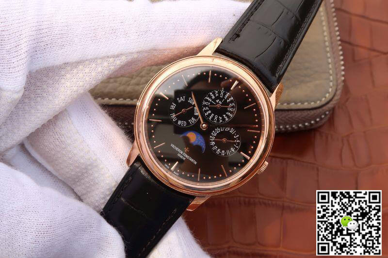 Vacheron C0nstan1n Replica Patrimony Perpetual Calendar 43175/000R-B343 BF Factory 1:1 Best Edition Swiss ETA1120