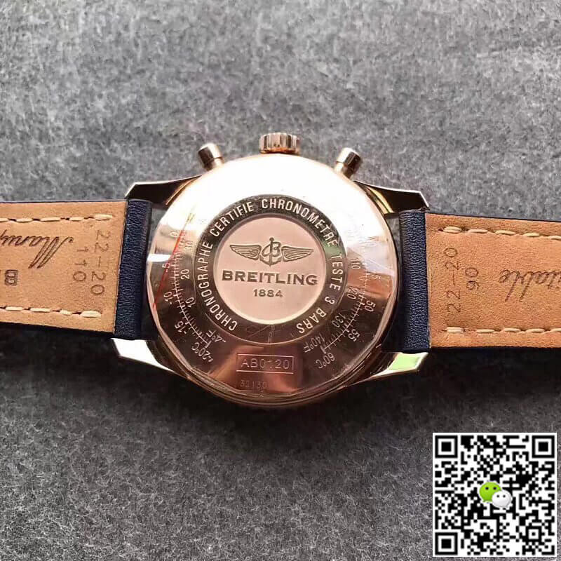 Replica Breitling Navitimer 01 RB012012 1:1 Best Edition  JF Factory Blue Strap