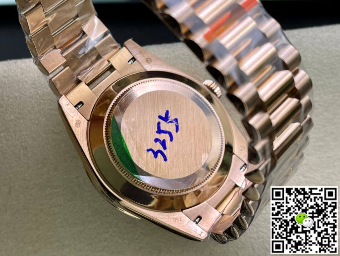 Replica R01ex Day Date M228345RBR-0009 1:1 Best Edition EW Factory Brown Dial