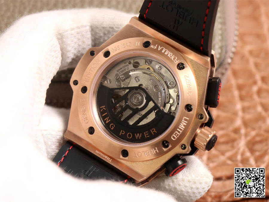 Hublot Replica King Power 703.ZM.1123.NR.FMO10 1:1 Best Edition V6 Factory Rose Gold