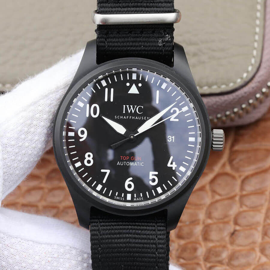 Replica IWC Pilot IW326901 1:1 Best Edition M+ Factory Ceramic Case