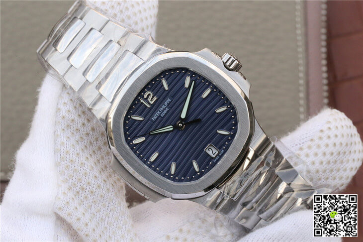 Replica Pat*k Phi1i*pe Nautilus 7118/1A-001 1:1 Best Edition PF Factory Blue Dial