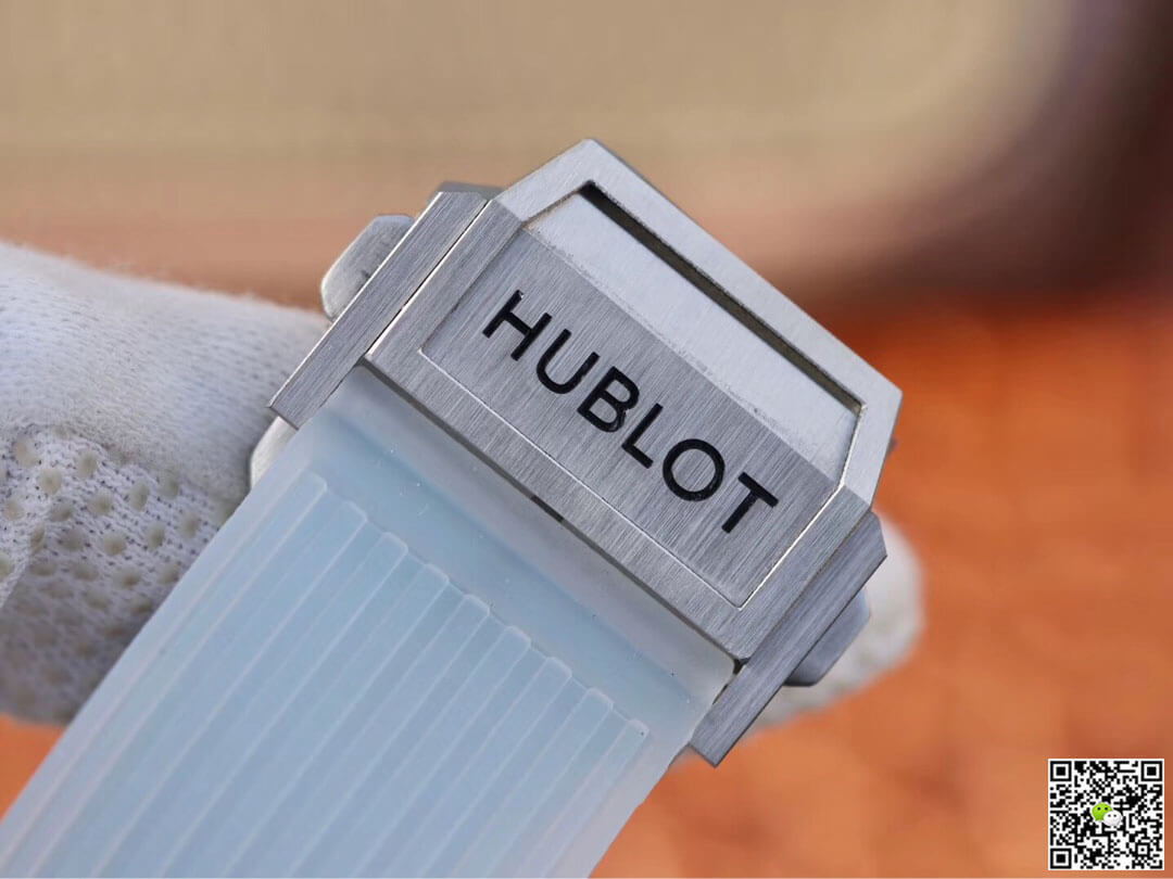 Replica Hublot Big Bang 411.JX.4802.RT 1:1 Best Edition White Rubber Strap
