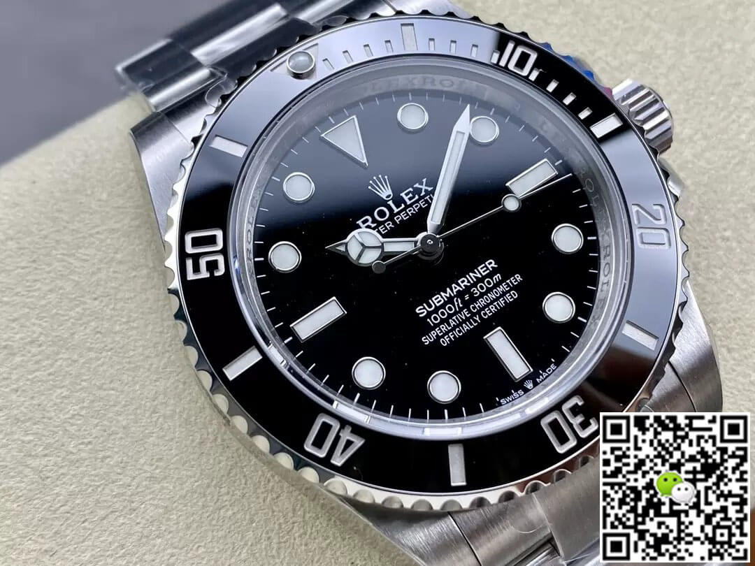 Replica R01ex Submariner M124060-0001 41MM 1:1 Best Edition VS Factory Black Dial