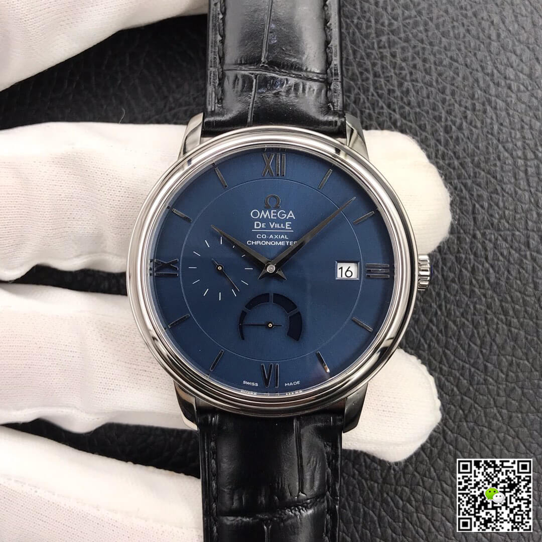 Replica 0me*ga De Ville 424.13.40.21.03.001 1:1 Best Edition ZF Factory Blue Dial