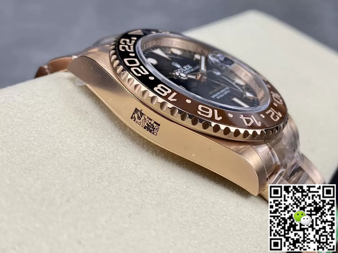 Replica R01ex GMT Master II M126715CHNR-0001 1:1 Best Edition C+ Factory Black Dial