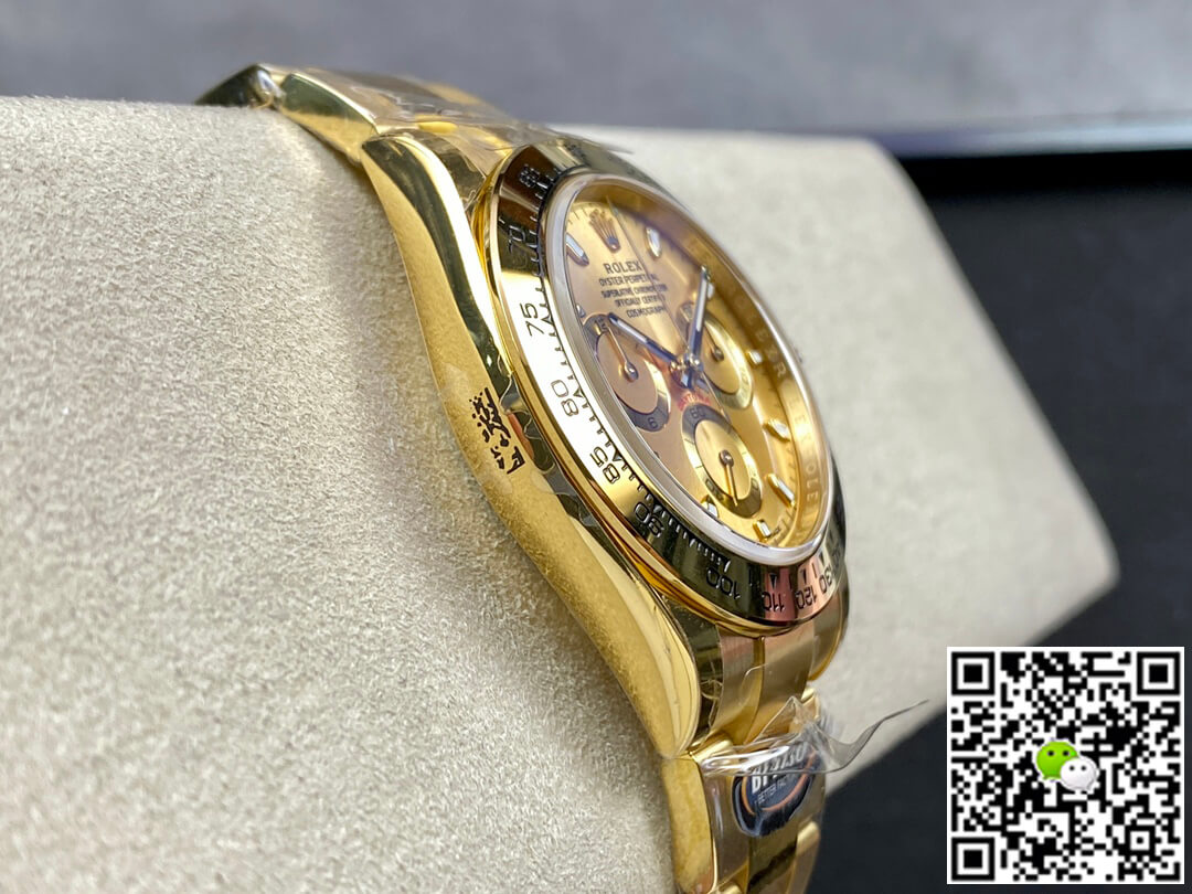 Replica R01ex Daytona M116508-0003 1:1 Best Edition BT Factory Gold Dial