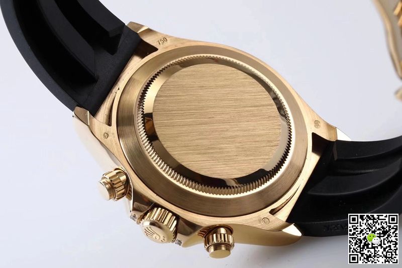 Replica R01ex Daytona 116598RBOW 1:1 Best Edition BL Factory Yellow Gold Swiss ETA4130