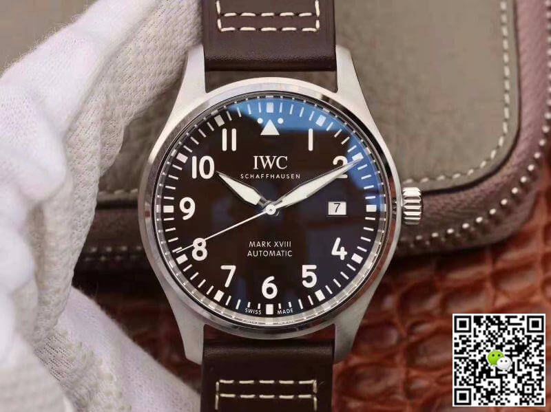 Replica IWC Pilot Mark XVIII IW327003 MKS Factory 1:1 Best Edition Swiss ETA2892 Brown Dial