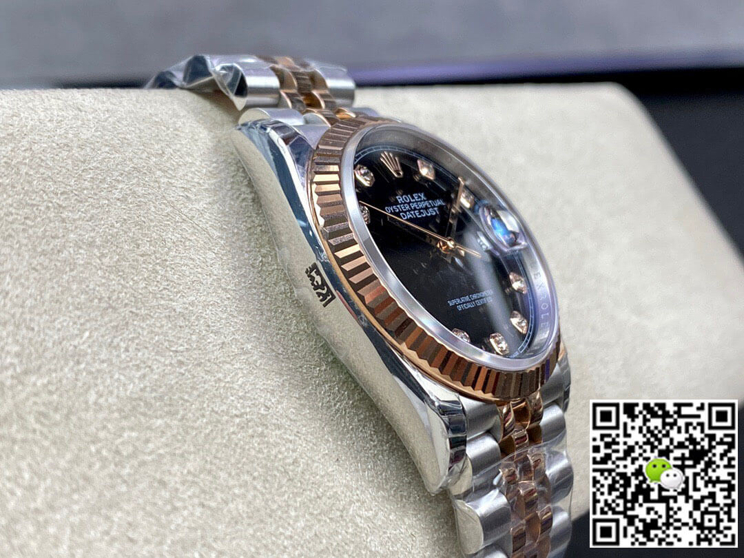 Replica R01ex Datejust M126231-0019 1:1 Best Edition EW Factory Black Dial