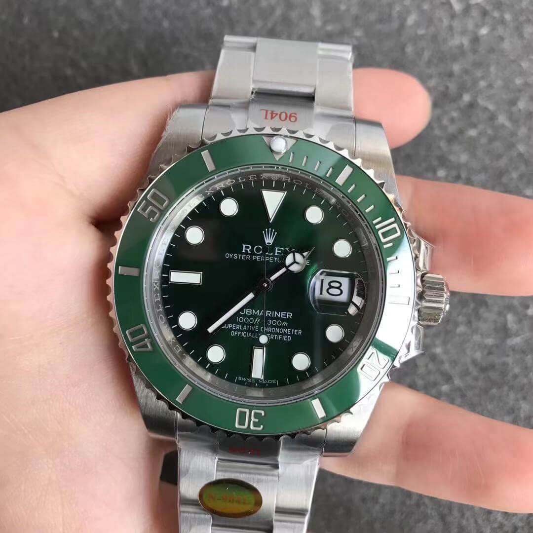 R01ex Submariner Replica 116610LN 1:1 Best Edition Noob Factory V12 Green Circle