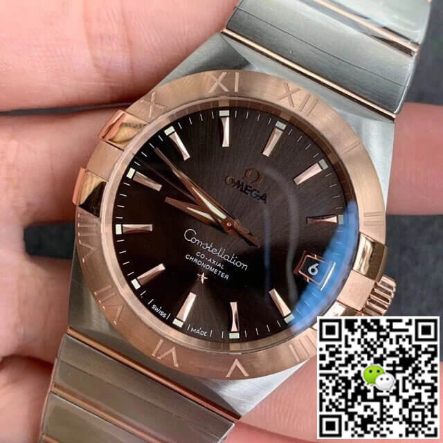 Replica 0me*ga Constellation 123.20.31.20.13.001 1:1 Best Edition VS Factory Dark Brown Dial