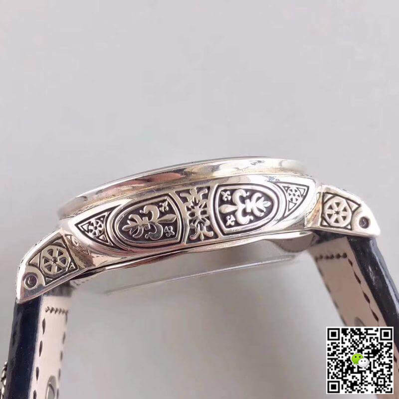 Pa*e*a1 Replica RADIOMIR FIRENZE 1:1 Best Edition Swiss ETA P9000 Black Cowhide Leather Strap