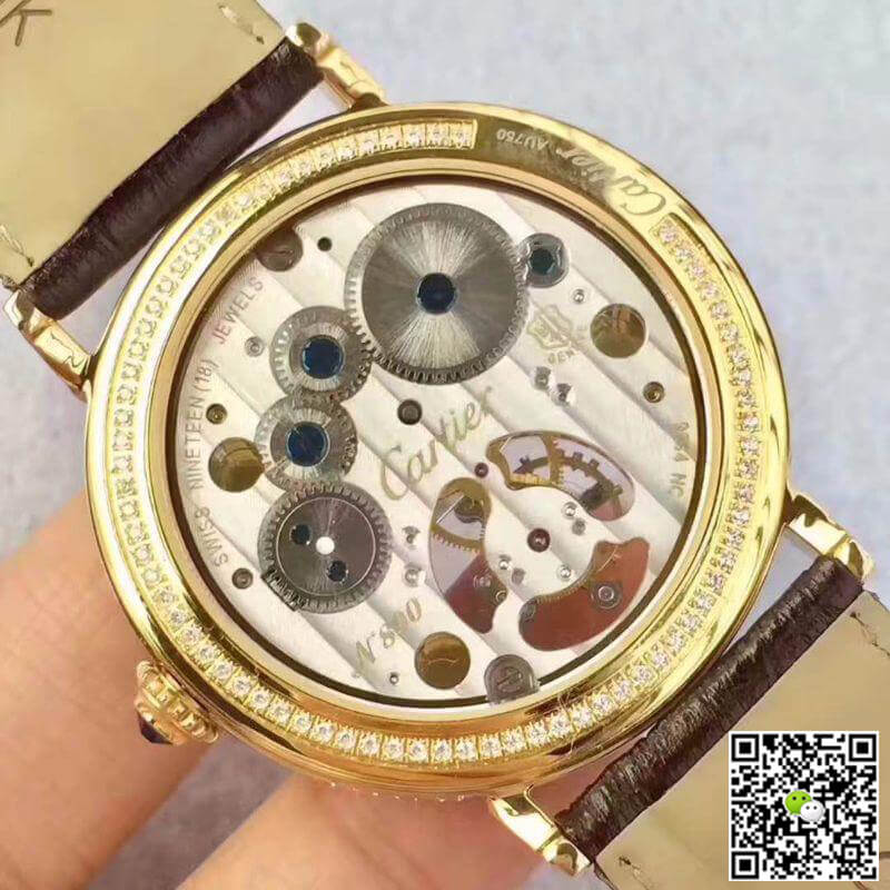 Replica Ca*t1er Rotonde Tourbillon 1:1 Best Edition Swiss Tourbillon