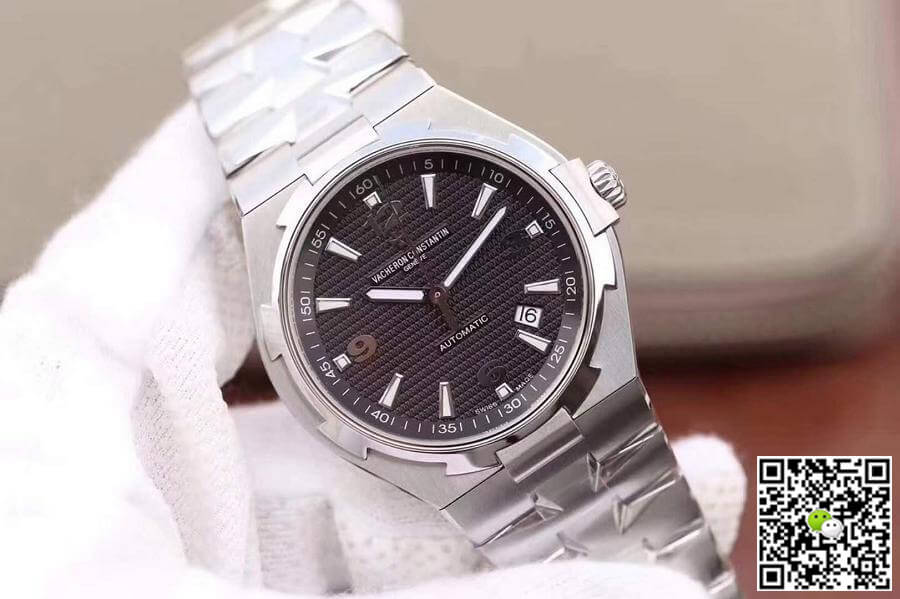 Vacheron C0nstan1n Replica Overseas 47040 JJ Factory 1:1 Best Edition Swiss ETA9015 Black Dial