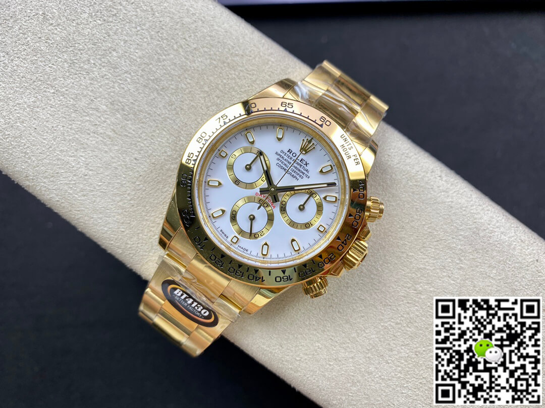 Replica R01ex Daytona M116508-0001 1:1 Best Edition BT Factory White Dial