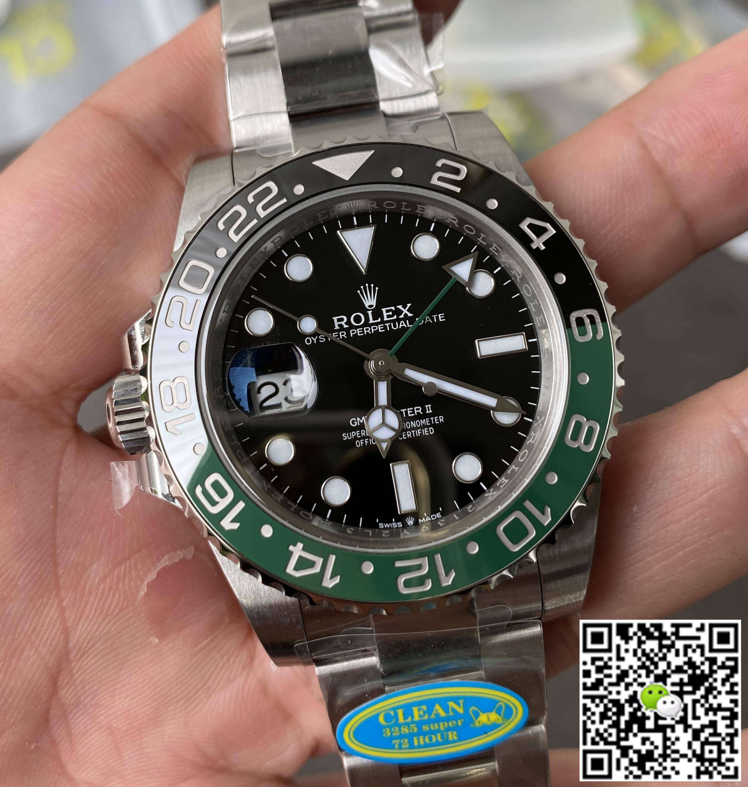 Replica R01ex GMT Master II M126720VTNR-0001 1:1 Best Edition Clean Factory V2 Ceramic Bezel