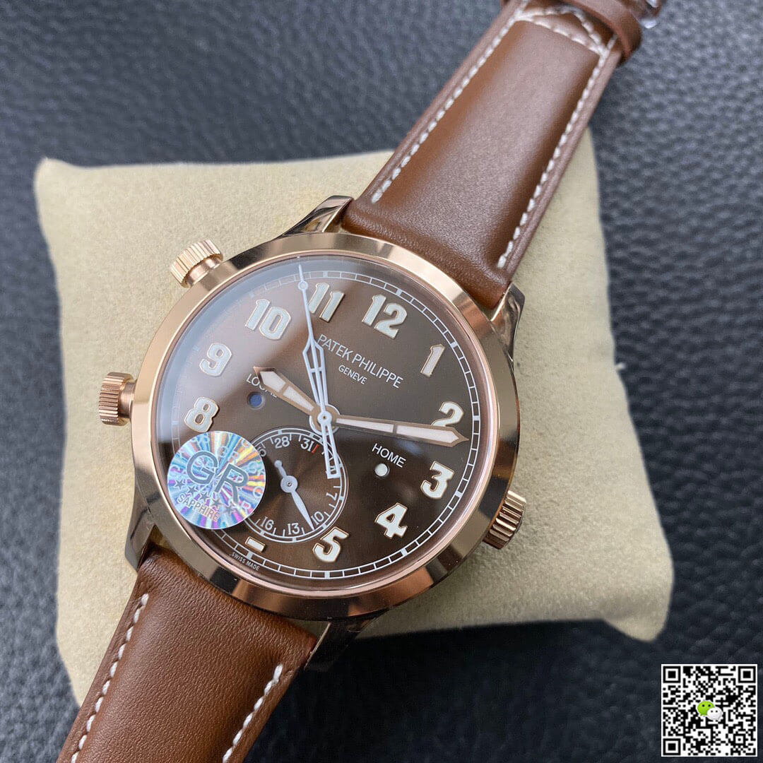 Replica Pat*k Phi1i*pe Calatrava 5524R-001 1:1 Best Edition GR Factory Brown Dial