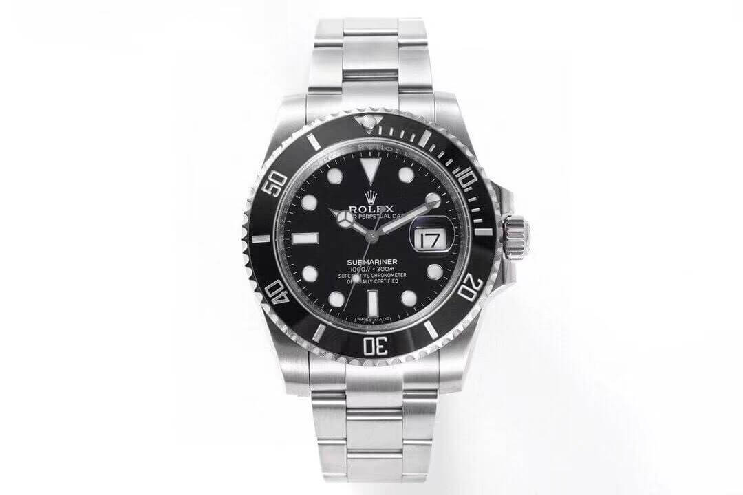 R01ex Submariner Replica 116610LN-97200 1:1 Best Edition ZF Factory Black Dial Stainless Steel Strap