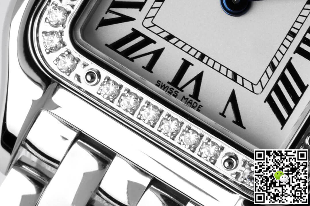 Replica Panthere De Ca*t1er W4PN0007 22MM 1:1 Best Edition BV Factory D1am0nd Bezel