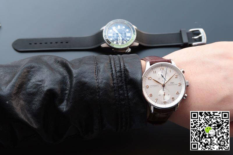 IWC Replica Portuguese Chronograph IW371445 ZF Factory 1:1 Best Edition Swiss ETA79350