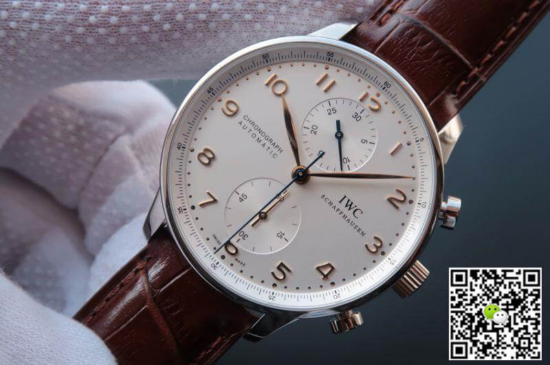 IWC Replica Portuguese Chronograph IW371445 ZF Factory 1:1 Best Edition Swiss ETA79350