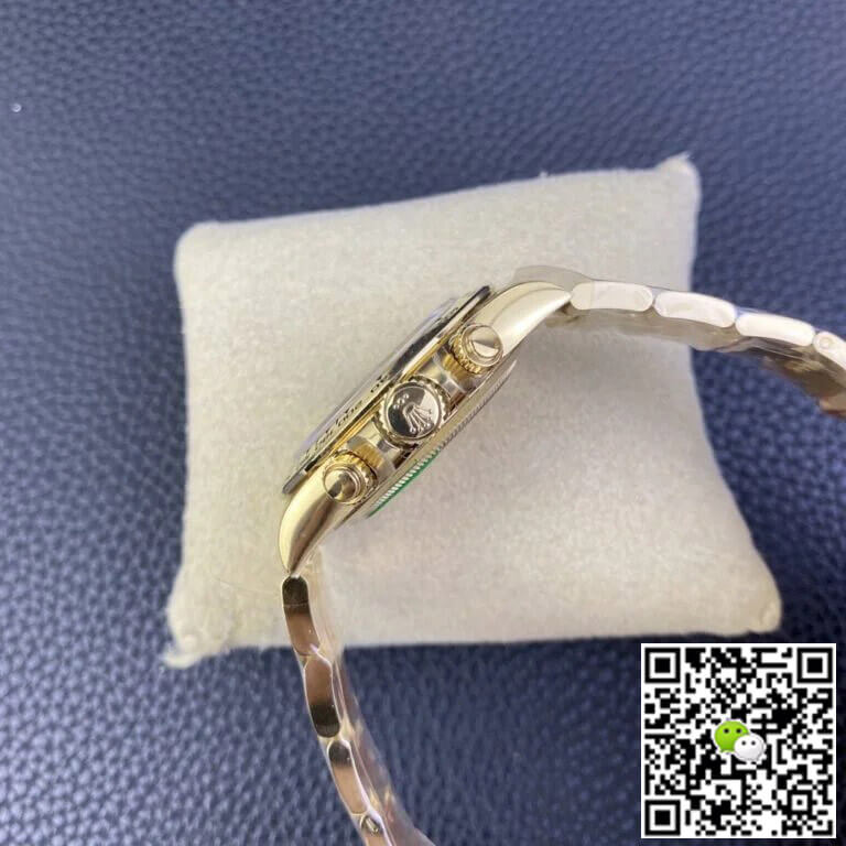 Replica R01ex Cosmograph Daytona M116508-0001 1:1 Best Edition Clean Factory Yellow Gold