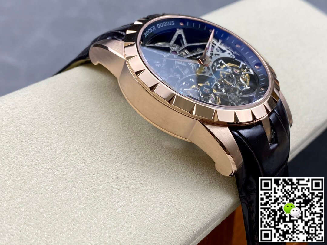 Replica Roger Dubuis Excalibur RDDBEX0395 1:1 Best Edition YS Factory Double Tourbillon Dial