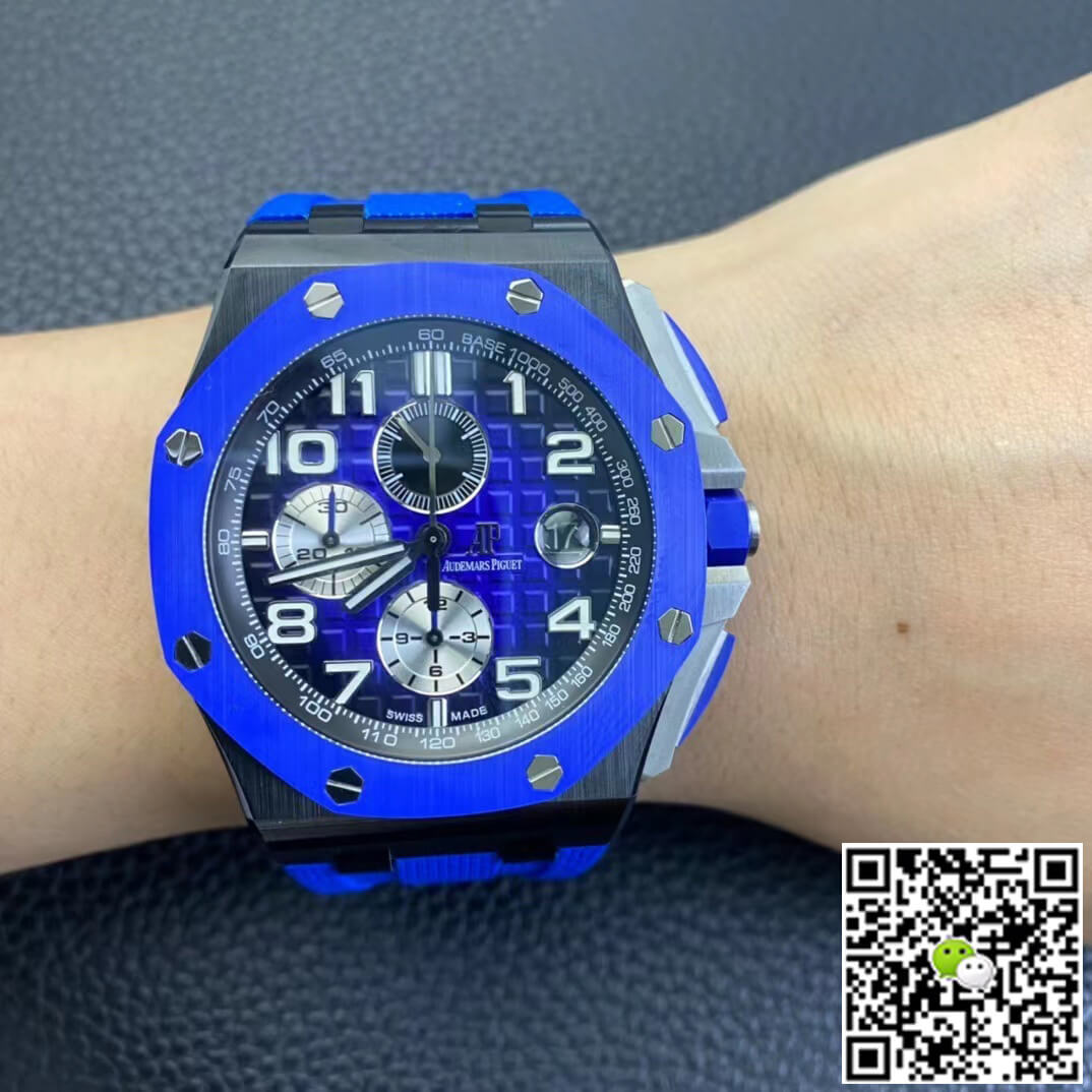 Replica Audemars P1g*et Royal Oak Offshore 26405CE.OO.A030CA.01 1:1 Best Edition RS Factory Blue Dial