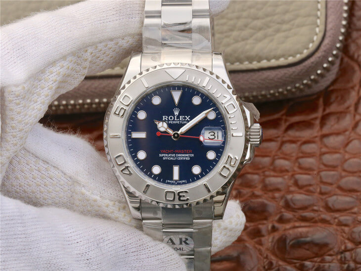 Replica R01ex Yacht Master 268622 1:1 Best Edition AR Factory Blue Dial