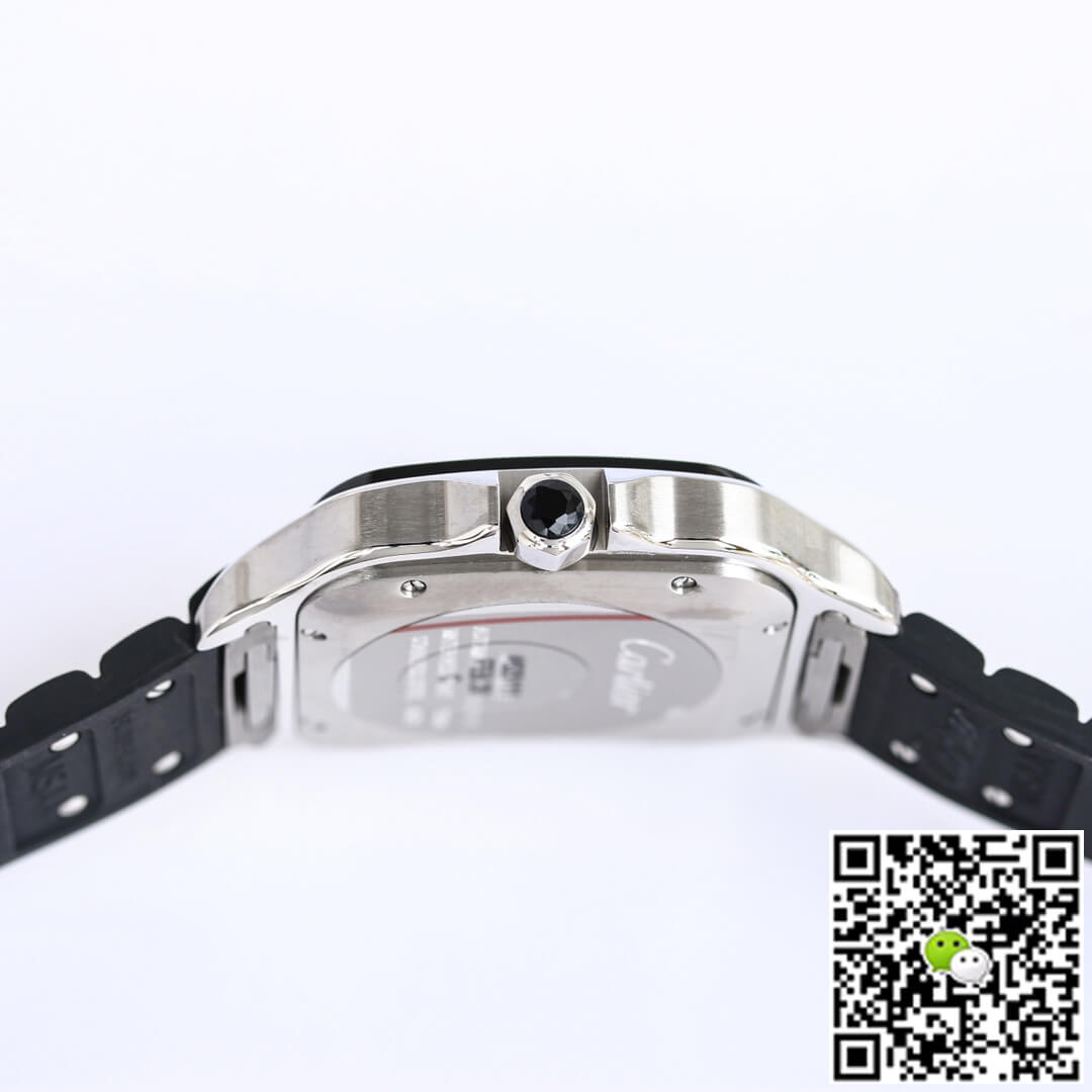 Replica Ca*t1er Santos WSSA0037 1:1 Best Edition GF Factory V2 Rubber Strap