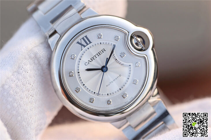 Replica Ballon Bleu De Ca*t1er WE902074 1:1 Best Edition V6 Factory D1am0nd Dial