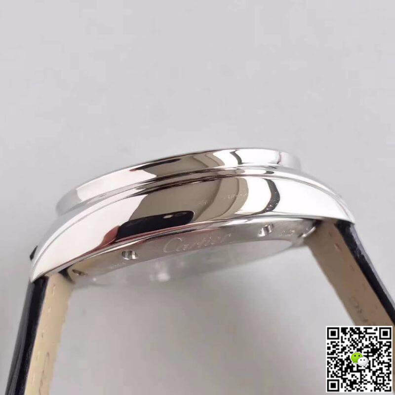 Replica Drive De Ca*t1er Tourbillon W4100013 1:1 Best Edition Swiss Tourbillon White Dial