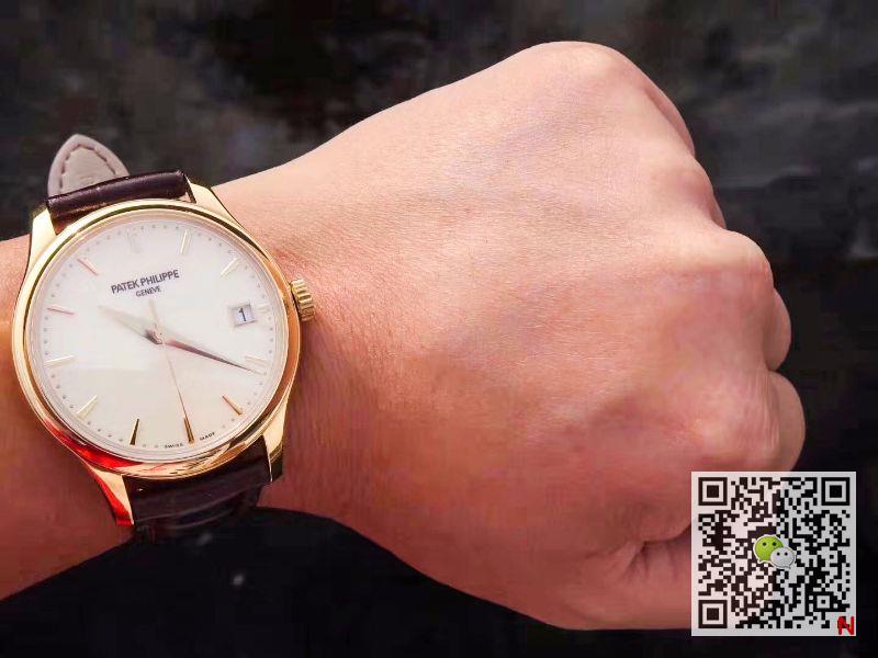 Replica Pat*k Phi1i*pe Calatrava 5227J-001 ZF Factory 1:1 Best Edition 18K Yellow Gold Case Swiss Cal.324 SC