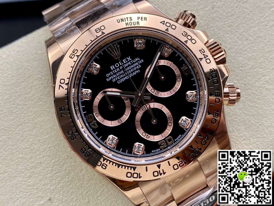 Replica R01ex Daytona M116505-0015 1:1 Best Edition BT Factory D1am0nd-set Dial