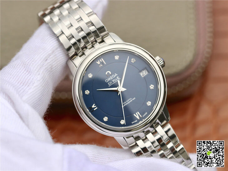 Replica 0me*ga De Ville 424.10.33.20.53.001 1:1 Best Edition MKS Factory D1am0nd Dial