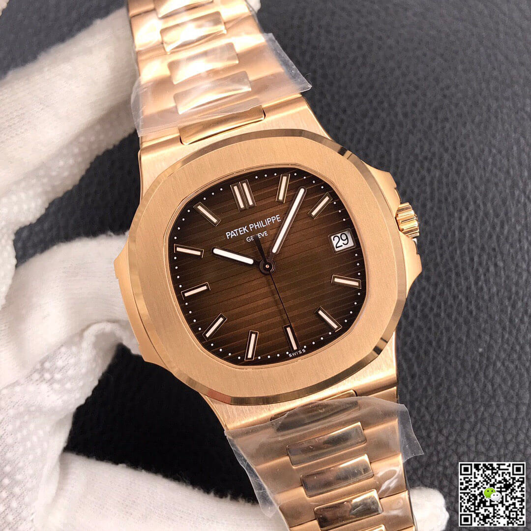 Replica Pat*k Phi1i*pe Nautilus 5711/1R-001 1:1 Best Edition 3K Factory Rose Gold