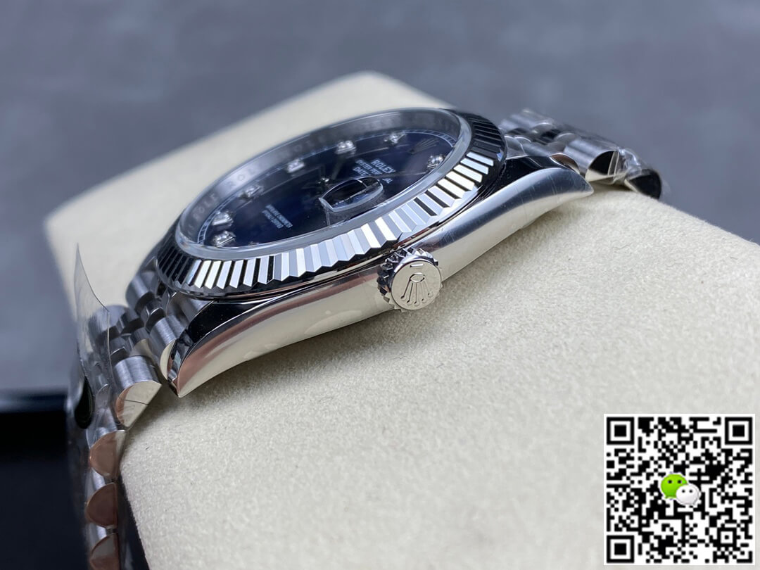 Replica R01ex Datejust M126334-0016 1:1 Best Edition Clean Factory Blue Dial